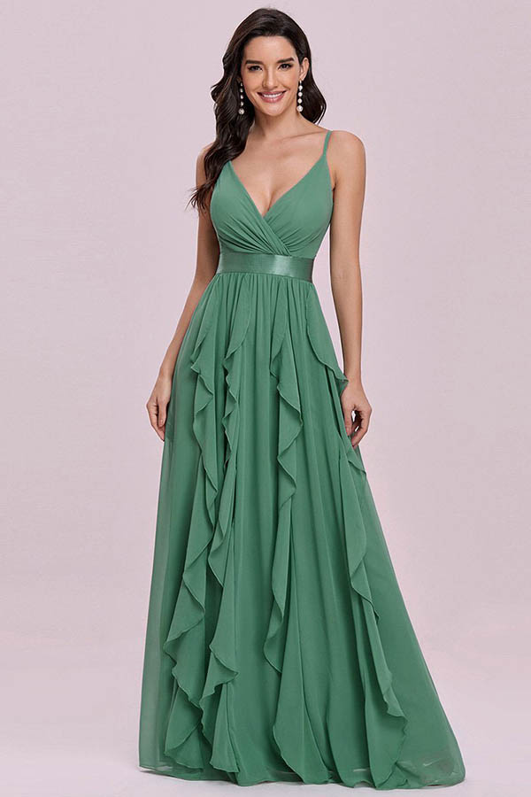 Vestido de Fiesta Verde